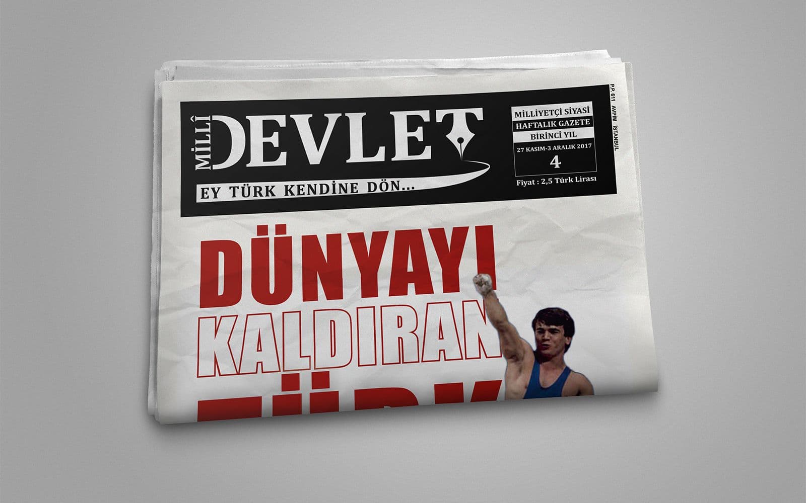 Millî Devlet Gazetesi — Mizanpaj